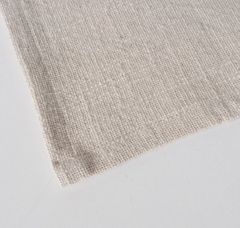 Tovagliolo in cotone color tortora, dimensione 40 x 40 cm